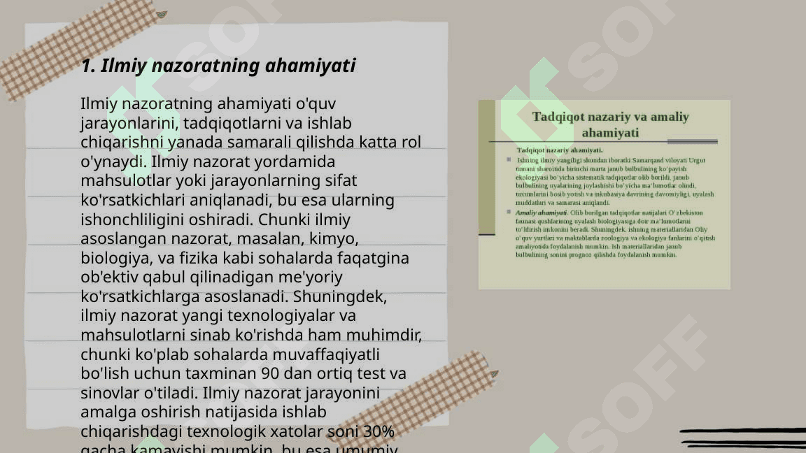 Uzluksiz talimni nazorat qilishning ilmiy asoslari 3