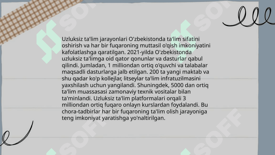 Uzluksiz talimni nazorat qilishning ilmiy asoslari 4