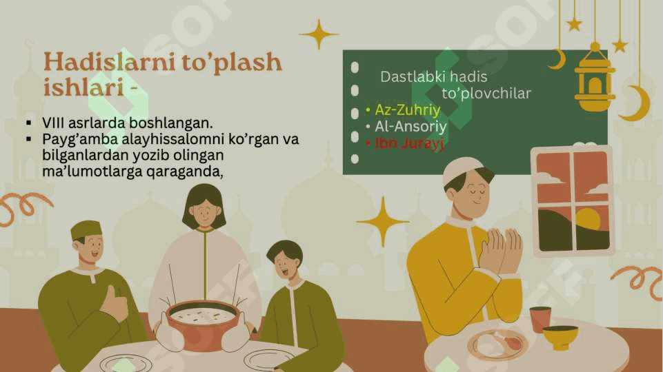 Fiqh.Hadis.Qurʼon,hadis,aqida ilmlarining shakllanish tarixi 6