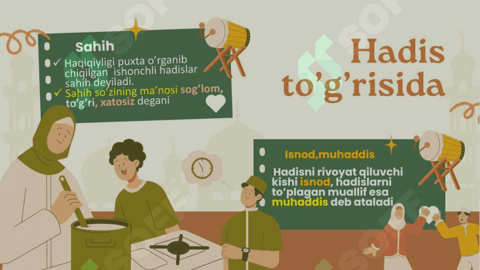 Fiqh.Hadis.Qurʼon,hadis,aqida ilmlarining shakllanish tarixi 7