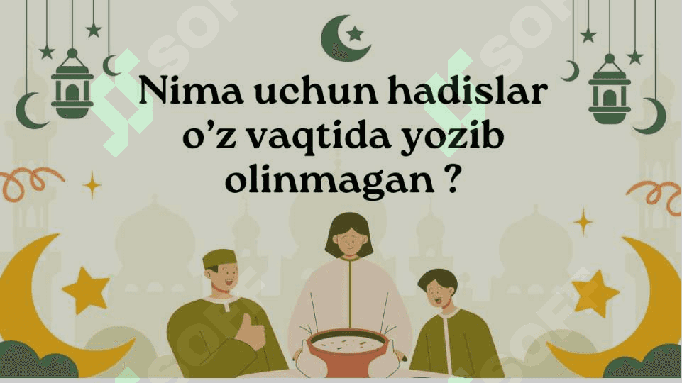 Fiqh.Hadis.Qurʼon,hadis,aqida ilmlarining shakllanish tarixi 8