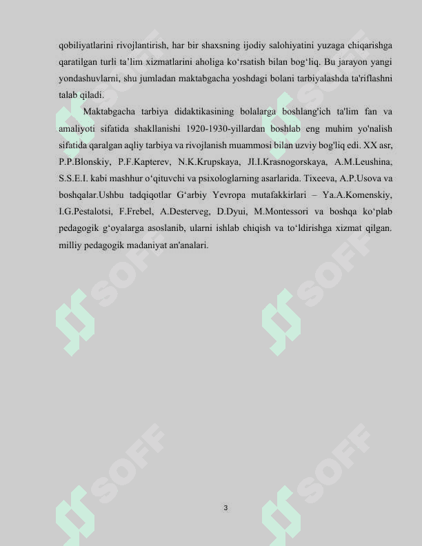 Maktabgacha ta’lim yoshdagi bolalarni o`qitish metodlari 3