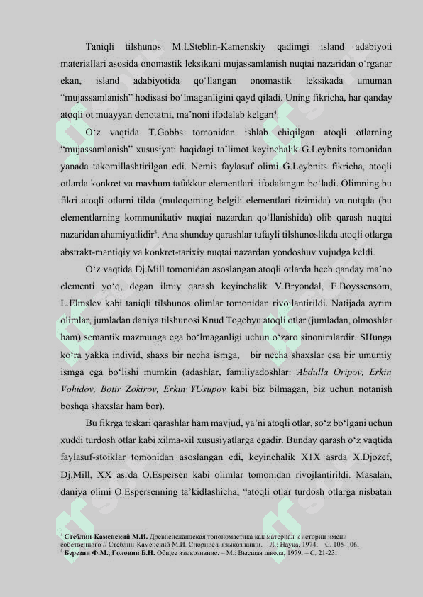 O‘zbek onomastik ko‘lamining hajmi va mazmuni 4