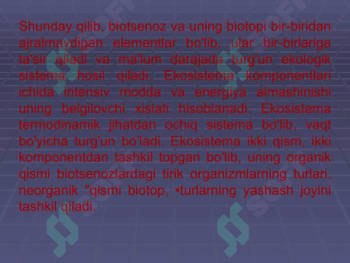 Ekotizimlar 6