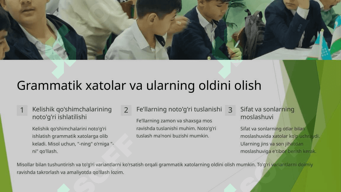 To'g'ri va noto'g'ri so'zlar jadvali 3