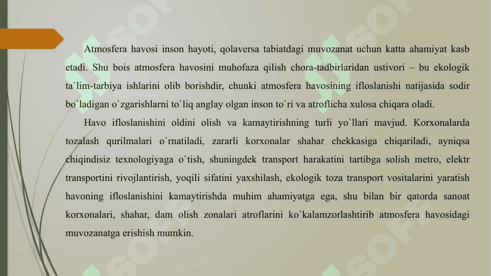 Biologik resurslarni himoya qilish 6