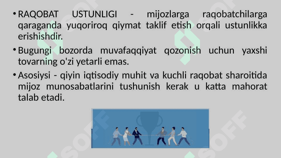 Strategiya va raqobatchilik ustunligi 2