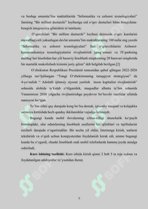 Kompyuter grafikasi. 2 va 3 o’lchovli grafikaning ahamiyati 5