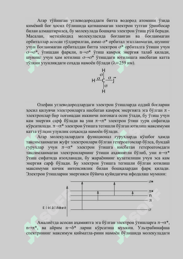 Электромагнит тўлқинлар спектри. Ламберт-Бэр қонуни 6