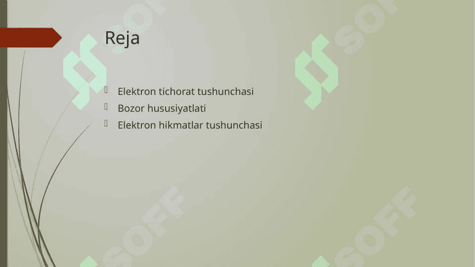 Zamonaviy elektron tijorat bozor hususiyatlari 2