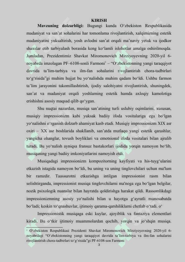 MUSIQIY IMPRESSIONIZM DUNYONING YANGI BADIIY YO‘NALISHI SIFATIDA 3