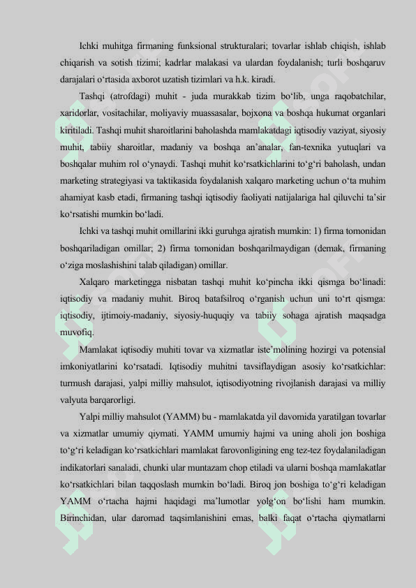 Xalqaro marketingda madaniy farqlar va ularning axamiyati 5