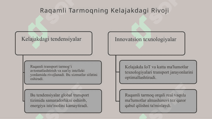 Raqamli transportatsiya tarmogʻi 8