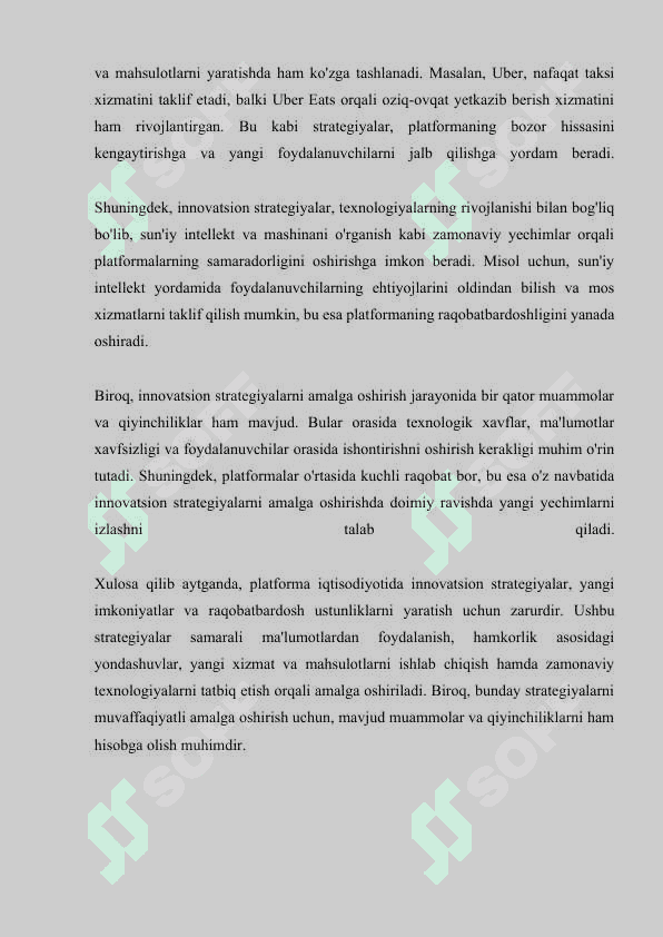 PLATFORMA IQTISODYOTIDA BIZNES FAOLIYAT YURITISH TAMOYILLARI 6