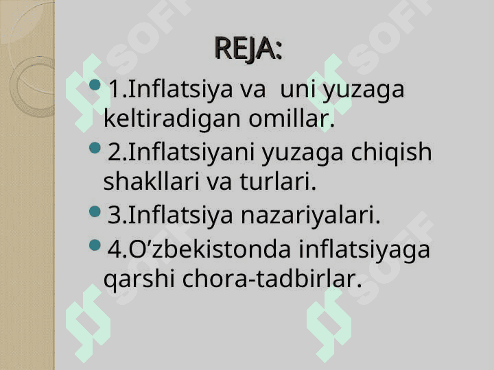 Infilatsiyaning mohiyati va  kelib chiqish sabablari 2