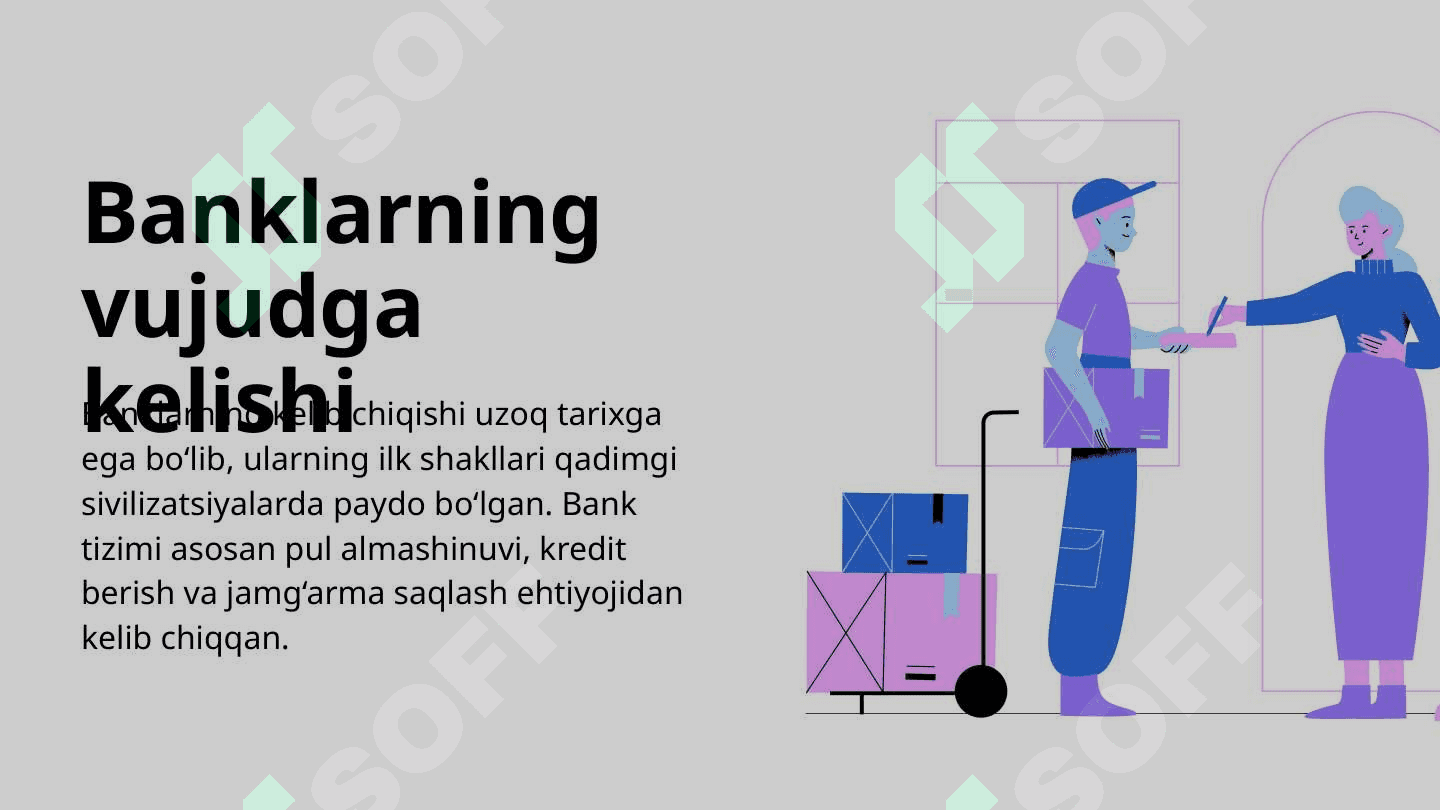 Banklarning kelib chiqishi va bank tizimi 3