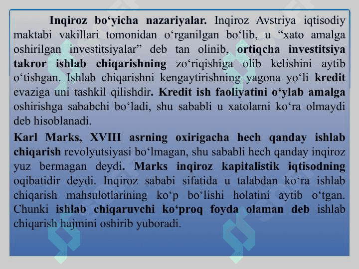 HOZIRGI ZAMON IQTISODIY TA’LIMOTLAR EVOLYUTSIYASI 5