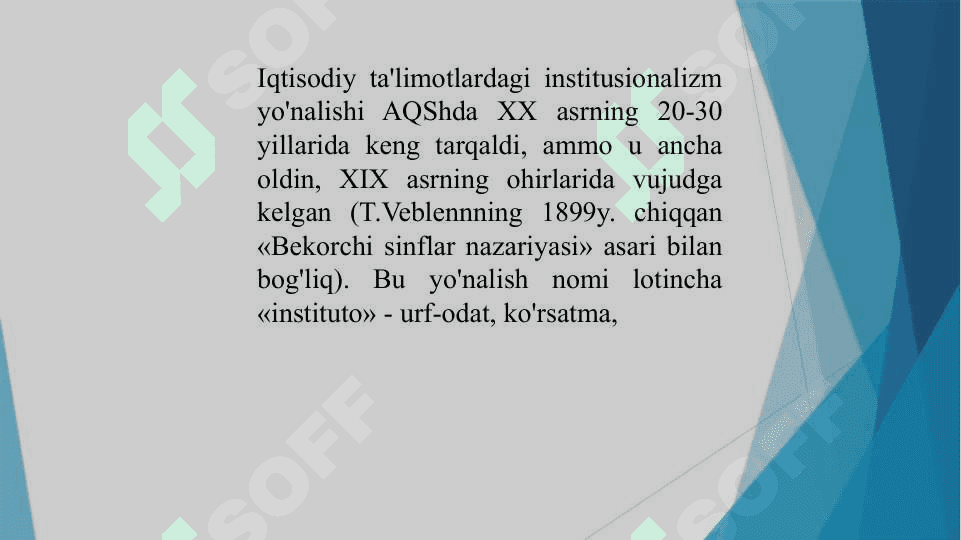 Institutsionalizm 2
