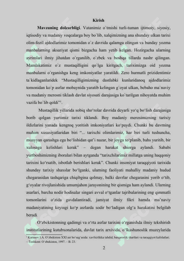 Al komil fi-t-tarix” asarining manbaviy ahamiyati kurs ishi 2