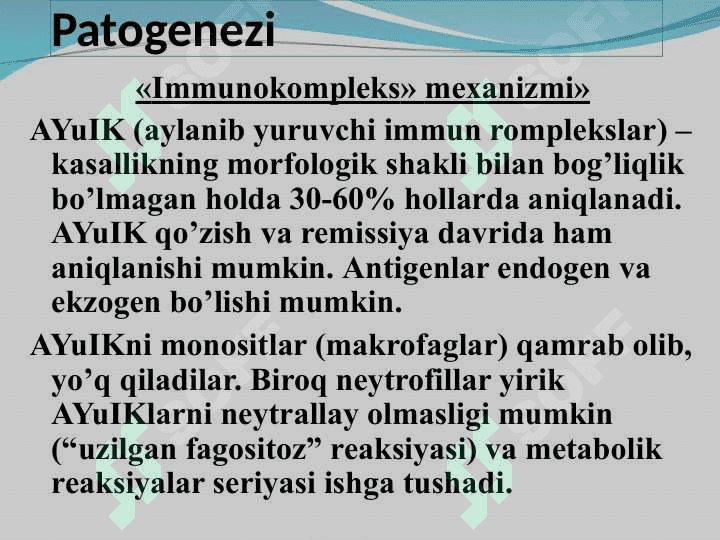 GLOMERULONEFRITLAR 6
