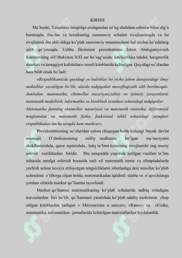 Tengsizliklarni isbotlash usullari 3