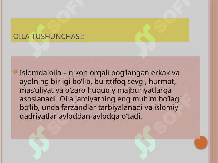 Islom huquqshunosligida oilanikoh taloq, idda, zihor tushunchalari 4