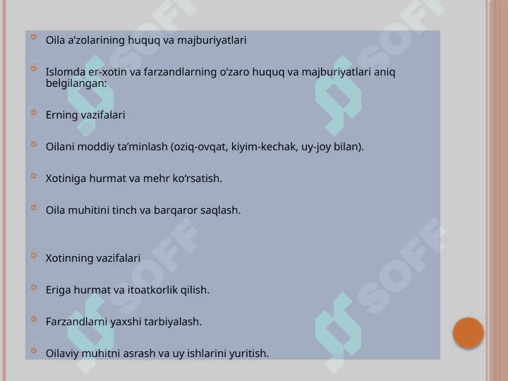 Islom huquqshunosligida oilanikoh taloq, idda, zihor tushunchalari 6
