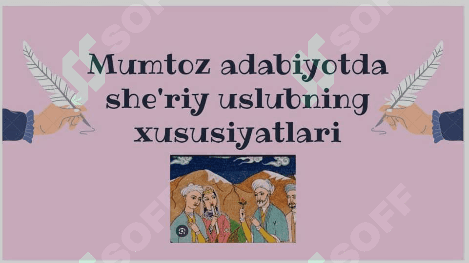 Mumtoz adabiyotda sheriy va nasriy uslub 3