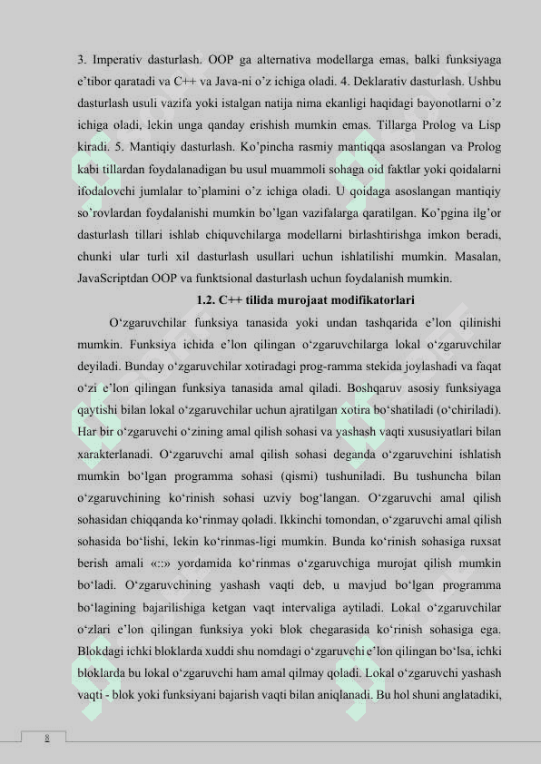 INTERFEYS YORDAMIDA “HAYVONALAR” UCHUN TURLI XIL OVOZ CHIQARISH METODLARINI YARATISH 1