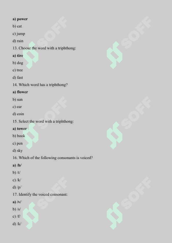 Amaliy grammatika va fonetika fanidan yakuniy nazorat savollari 3