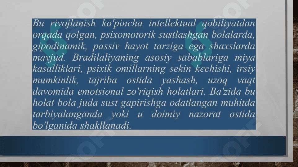 Bradilaliya 4