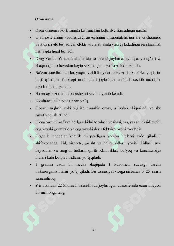 Ozon va uning xossalari 6