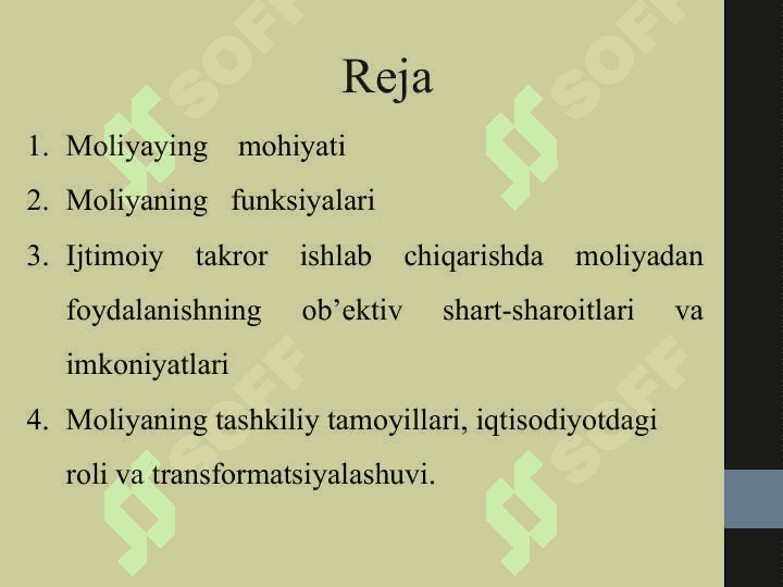 MOLIYANING MOHIYATI, AHAMIYATI VA FUNKSIYALARI 2