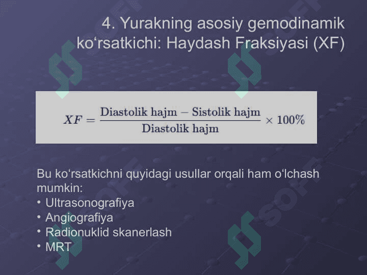 YURAK VA QON-TOMIRLAR KASALLIKLARI NUR TASHXISI 8