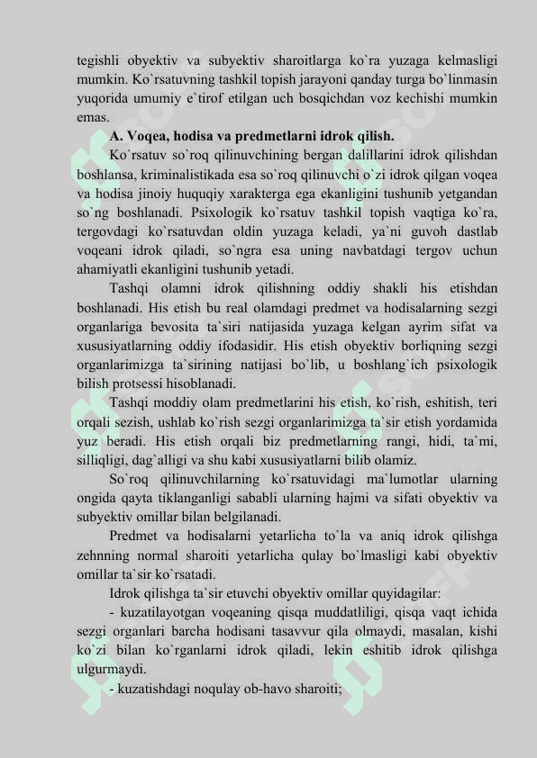 So`roq o`tkazish taktikasi 4