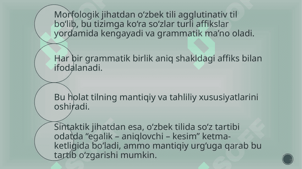 o'zbek tili va va uning tillar tizimidagi o'rni. o'zbek tilining taraqqiyot bosqichlari 6