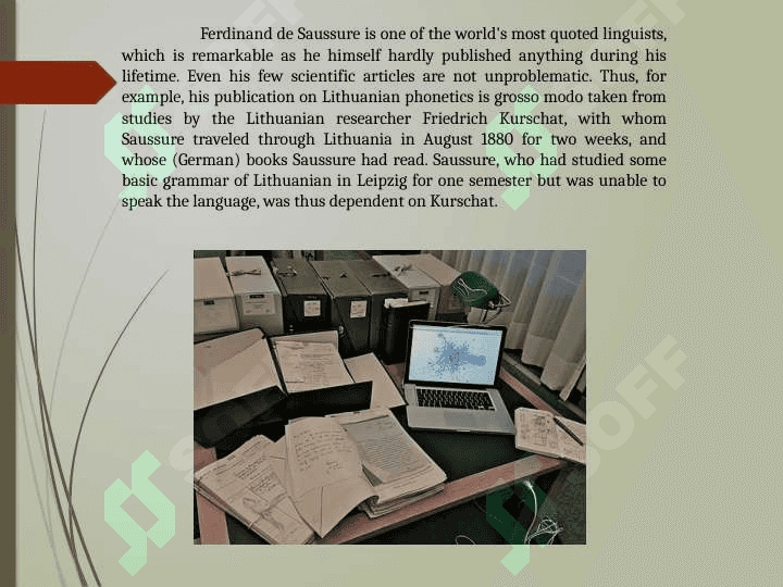Ferdinand de Saussure 7
