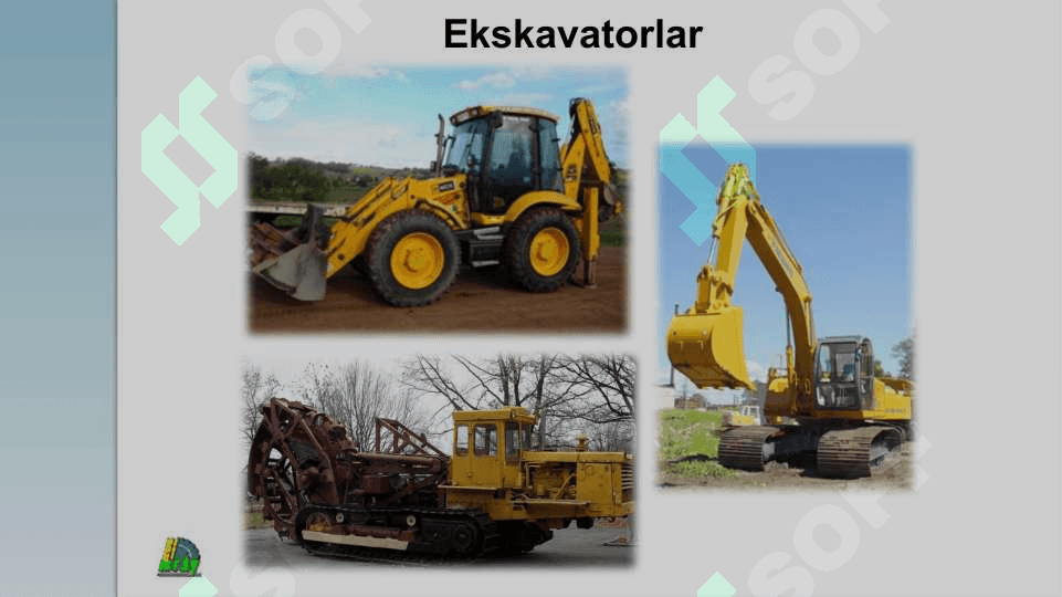 Ekskavatorlar . Melioratsiya 2