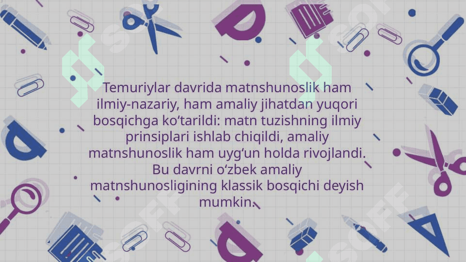 Temuriylar davrida matnshunoslik 2