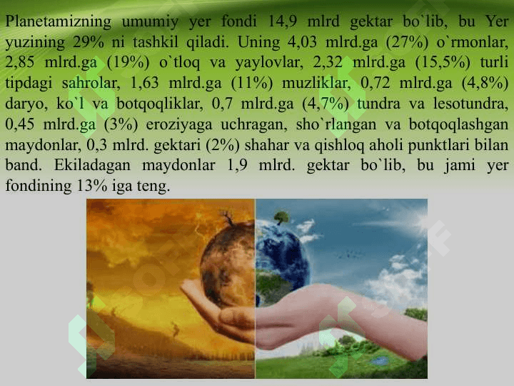 Оrgаnik dеhqоnchilik 4