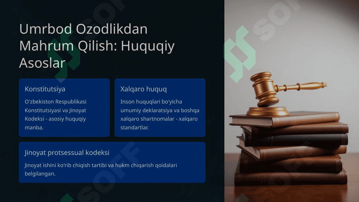 O'zbekiston Respublikasi Jinoyat Kodeksi: 51-modda - Umrbod Ozodlikdan Mahrum Qilish 4