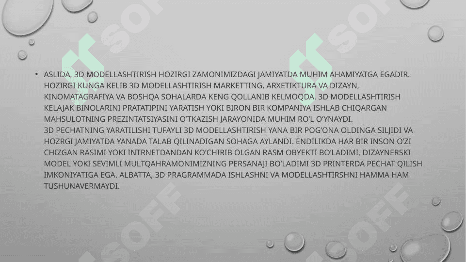 tarixiy obidalarni 3 d modellashtirish ahamiyati 2