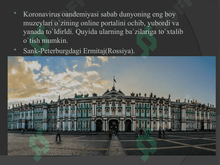 Kichik Virtual muzey loyihasini shakllantirish 3