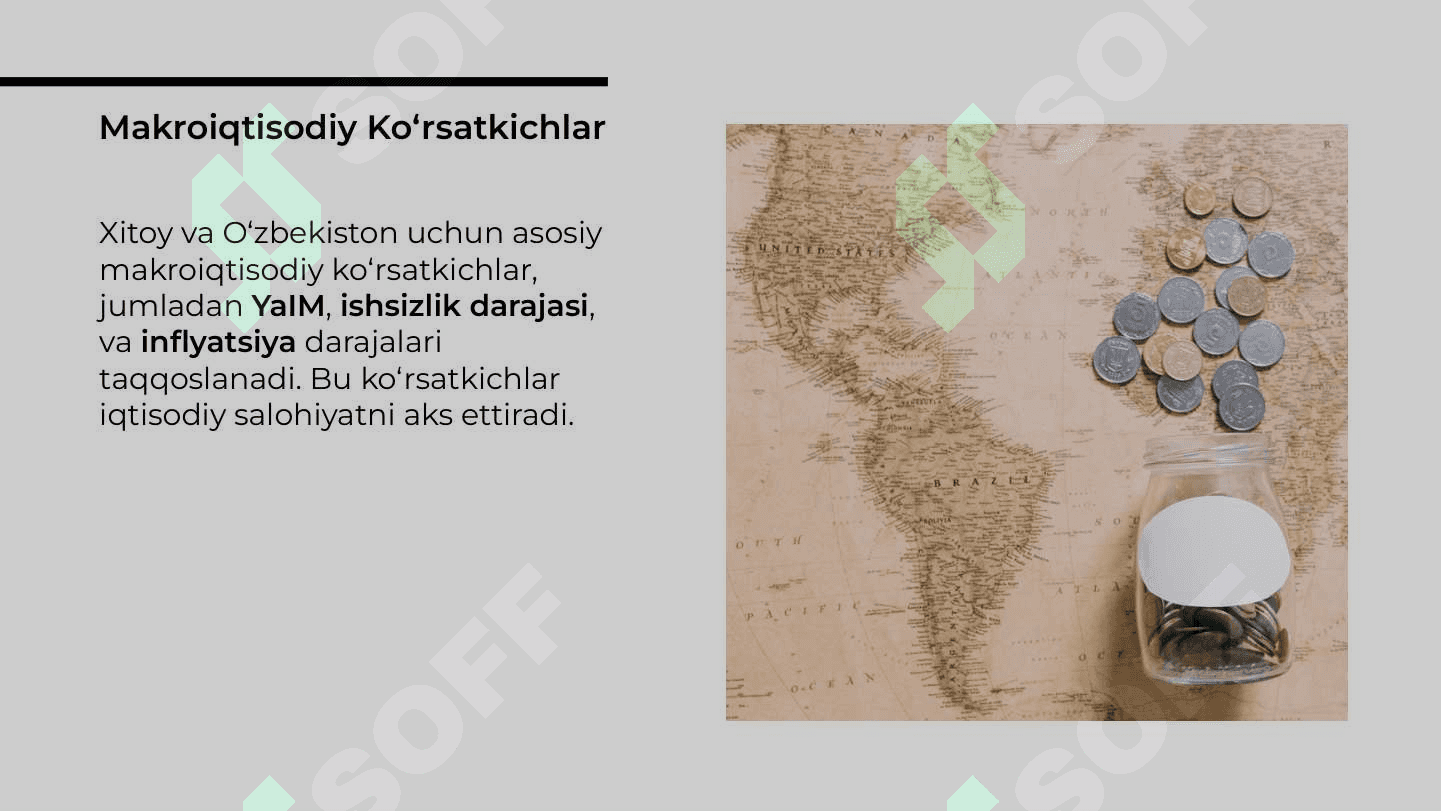 Xitoy makroiqtisodiy ko’rsatkichlari tahlili va O‘zbekiston bilan iqtisodiy aloqalari 5