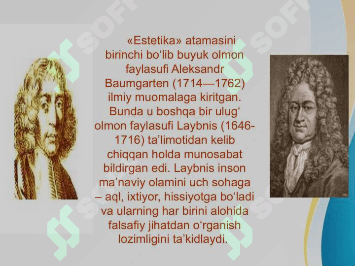 Estetikaning predmeti, maqsadi va vazifalari 4