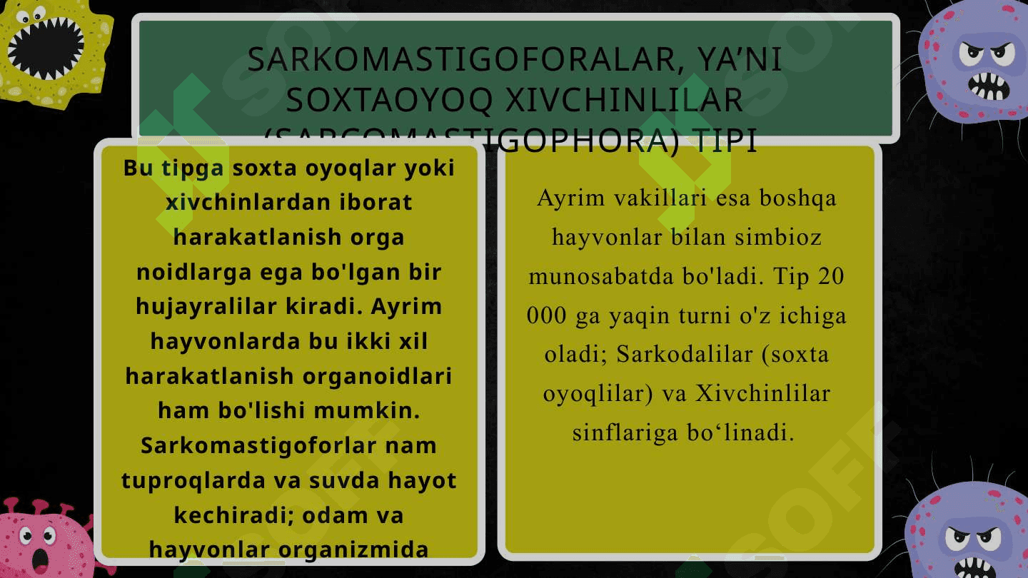 Kasallik qo'zg'atuvchi bir hujayralilar 3
