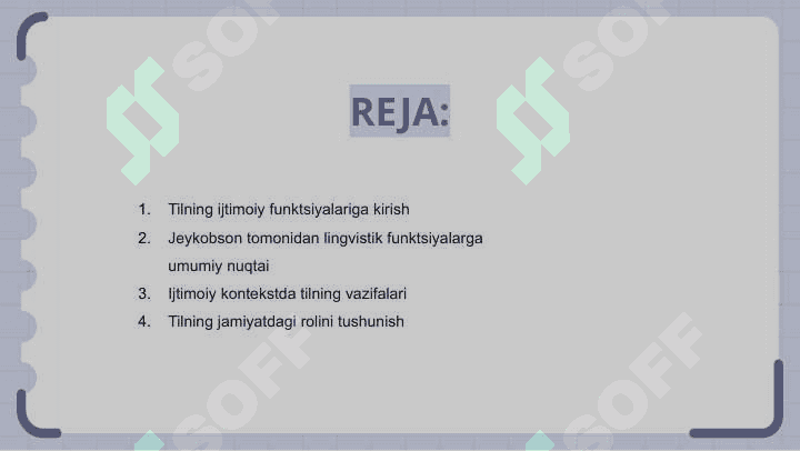 Tilning itimoiy vazifalari R.O. Yakobson tomonidan ilgari surilgan tilfunksiyalari 2