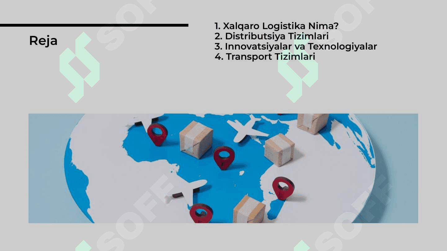 Xalqaro logistika va distributsiya 2