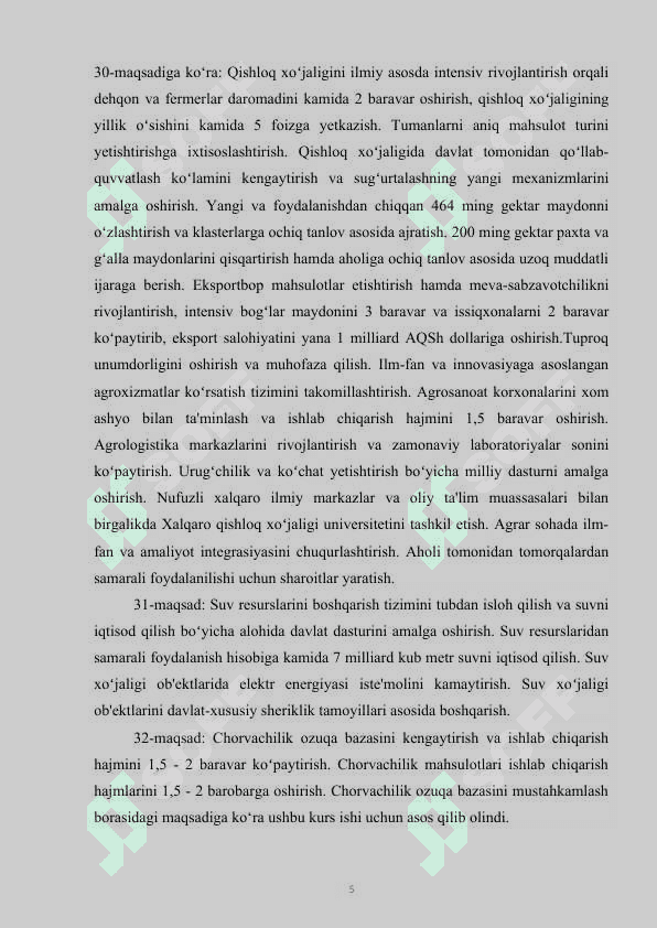 O‘SIMLIKLARNING HARAKATLANISHI KURS ISHI 5