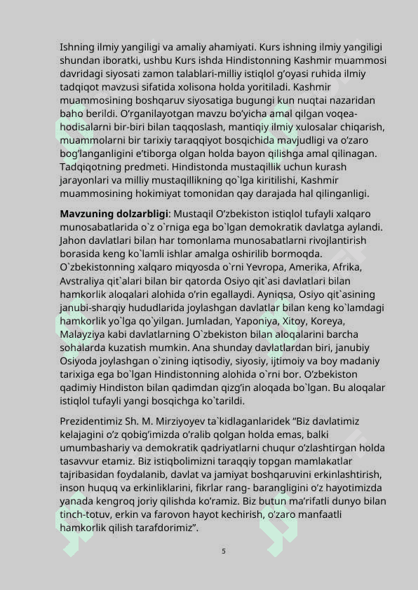 Kashmir mojarosi va uning tarixiy ildizlari 5
